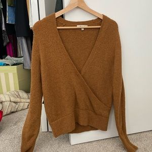 cashmere Madewell brown sweater